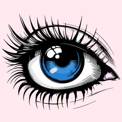 realistic eye