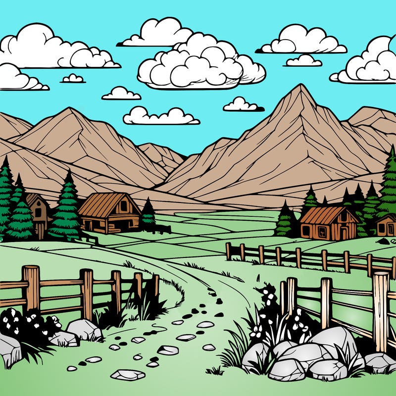 realistic landscape
