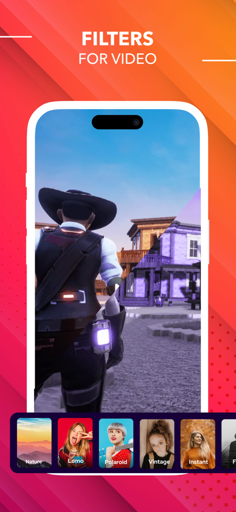 Screen Recorder ® - App Screen Recorder che mostra filtri video per creator mobile