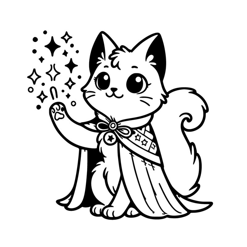 magical cat