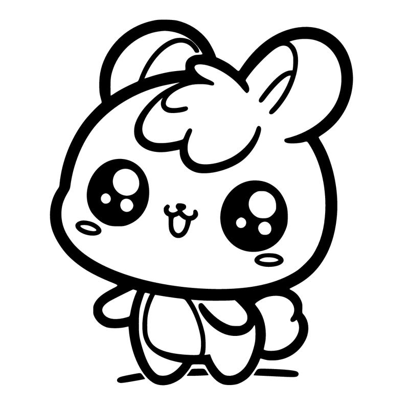 cute cartoon character