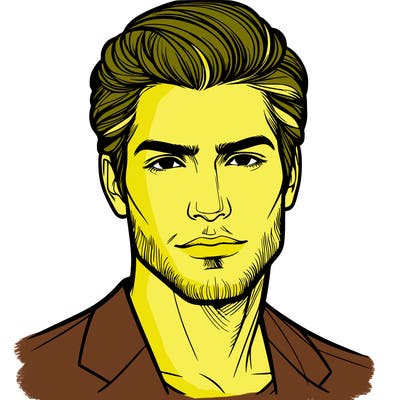 handsome man