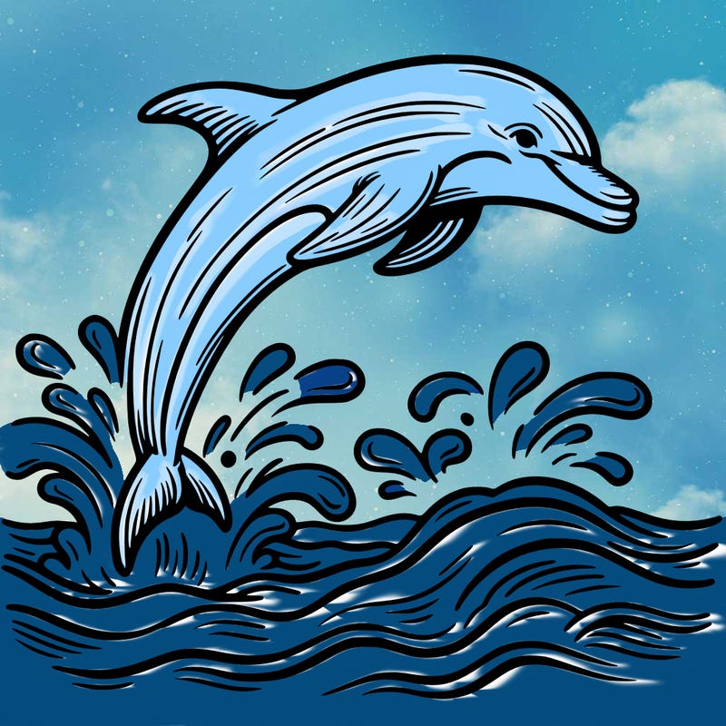 dolphin jumping