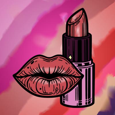 lips and lipstick