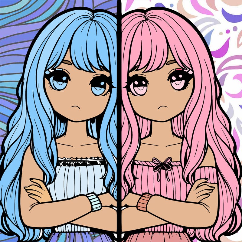 realistic girls split