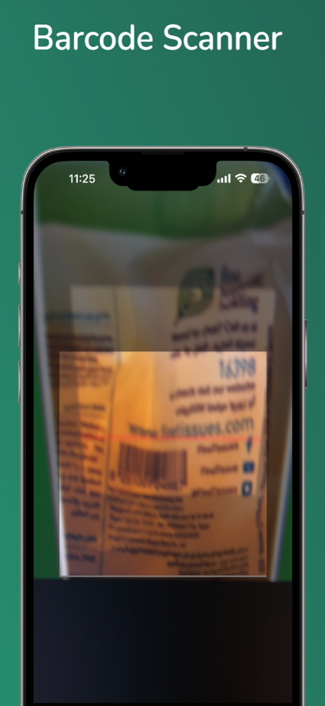 Prosto إدارة المخزن والمبيعات - Prosto在庫管理アプリを使用してバーコードをスキャンするスマートフォン