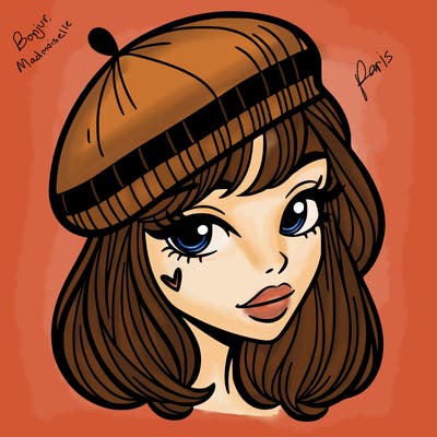 parisian beret: a chic beret that adds a touch of parisian elegance