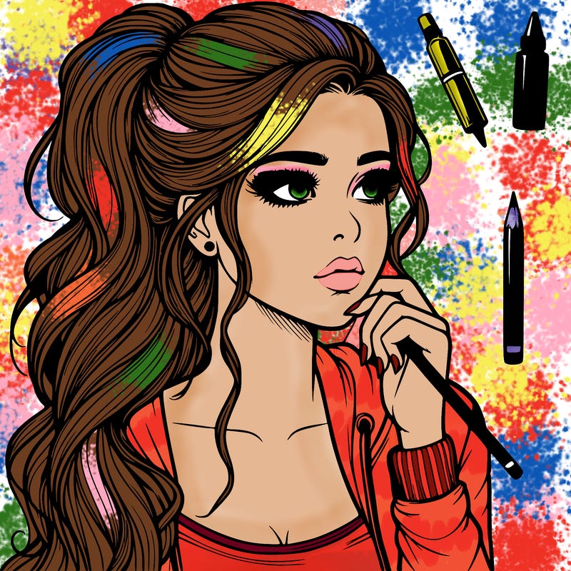 realistic teenage pretty