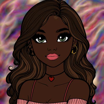 realistic pretty girl