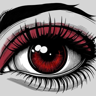 realistic eye