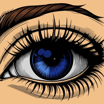 realistic eye