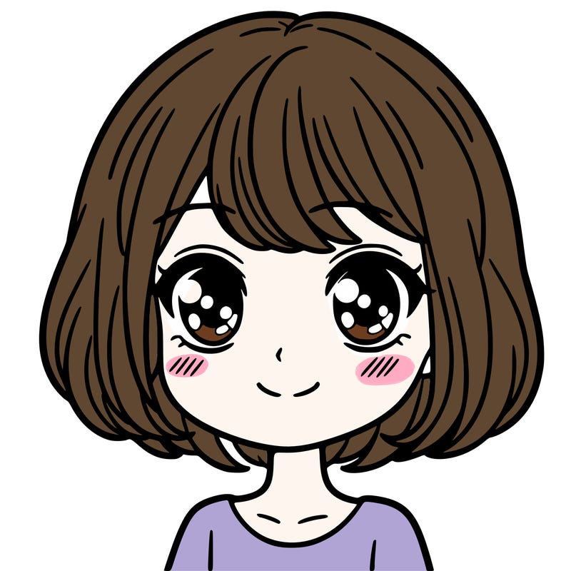 girl with short hair