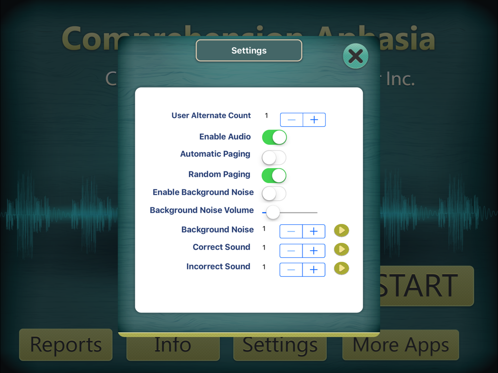 Comprehension Aphasia - Education App | MWM