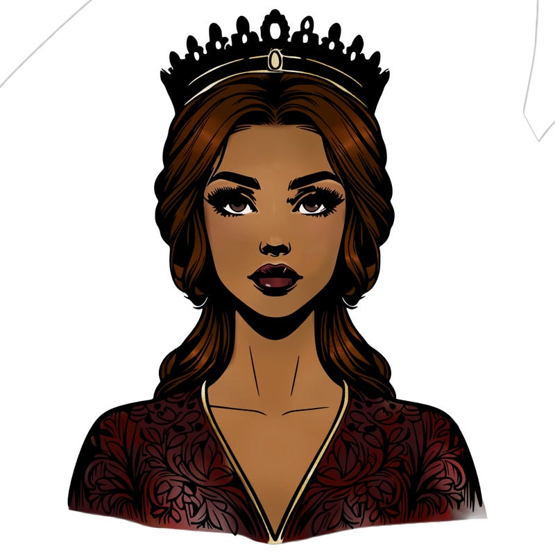 realistic beautiful queen