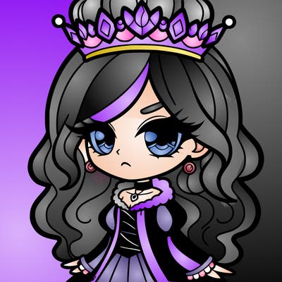 dark queen girl