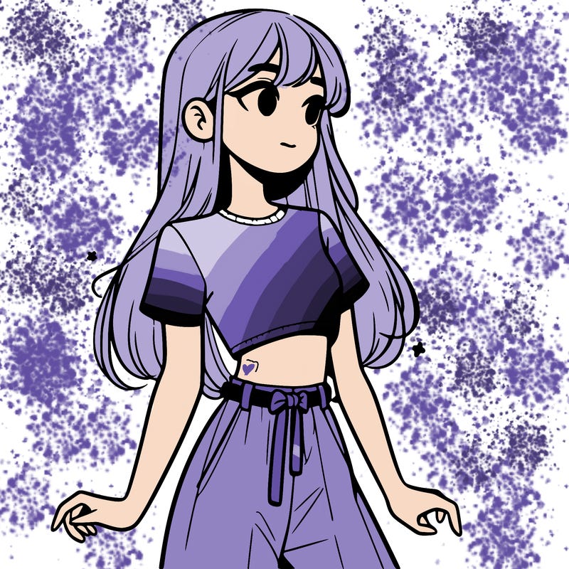 girl in a cute crop top