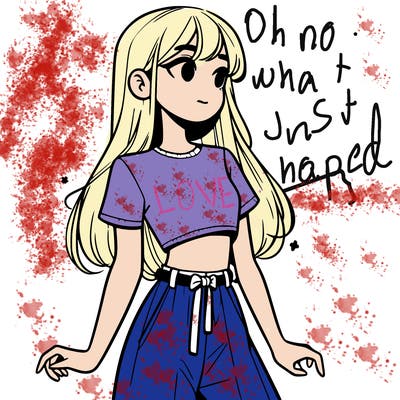 girl in a cute crop top