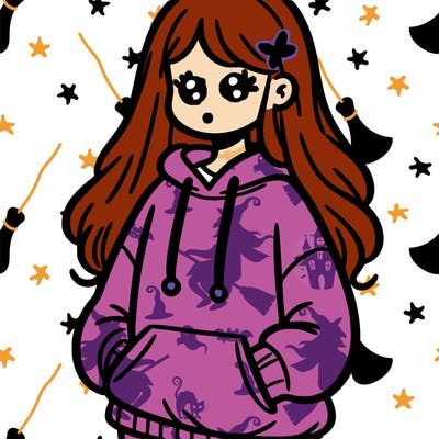girl in sweatshirt