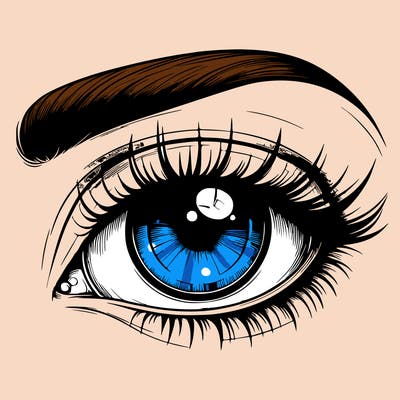 realistic eye