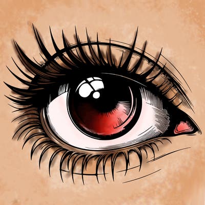 realistic eye