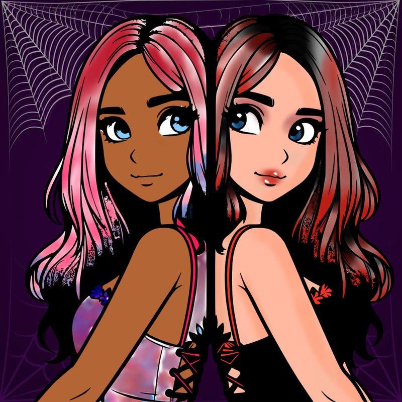 a realistic girl split