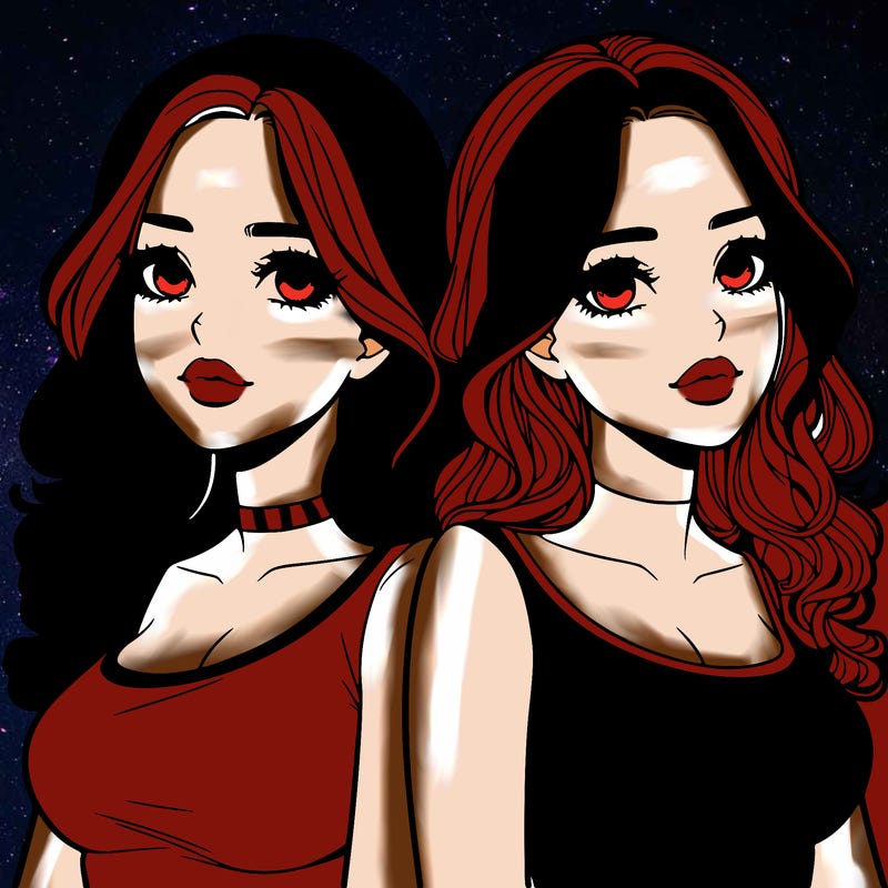 realistic twin sisters