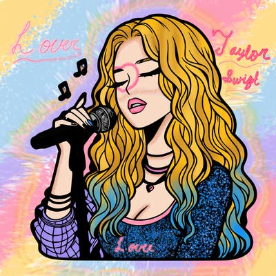 realistic female singer