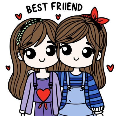best friend girl