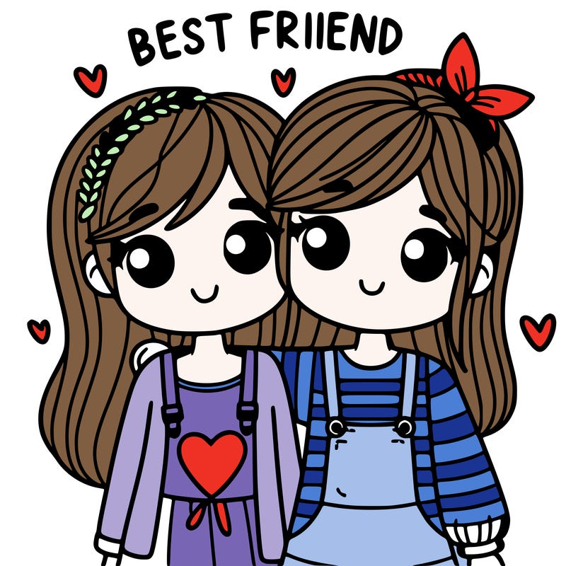 best friend girl
