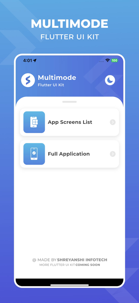 Multimode - Flutter Ui Kit - Developer Tools App | MWM