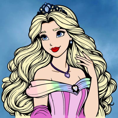 realistic disney princess