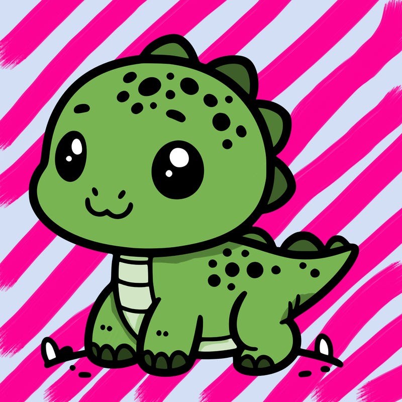 cute baby dino