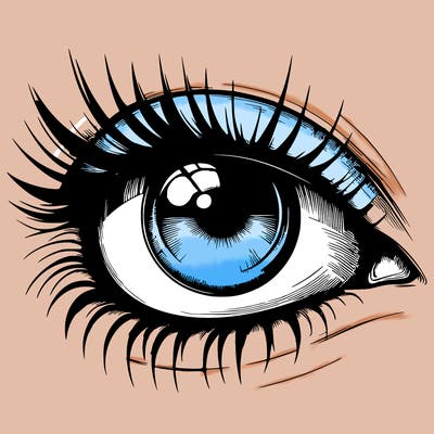 realistic eye