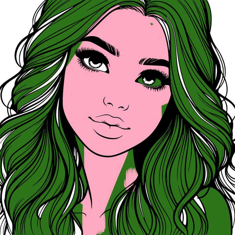 beautiful realistic girl