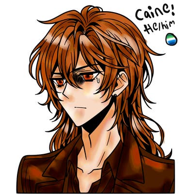 manga guy with long hair