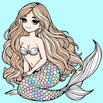 realistic mermaid