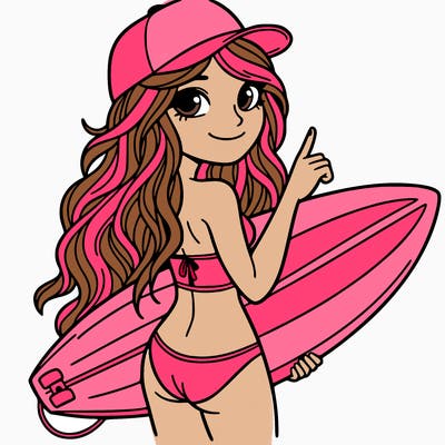 surfer girl
