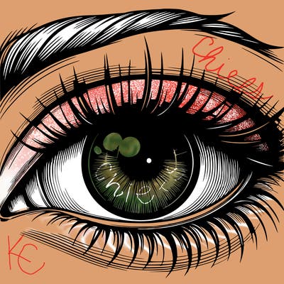 realistic eye