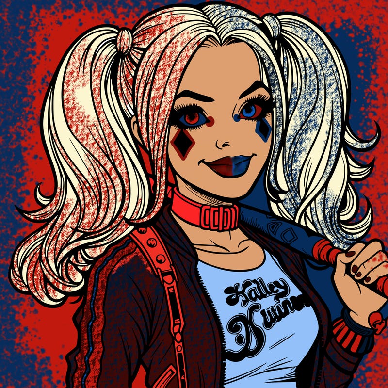 realistic harley quinn