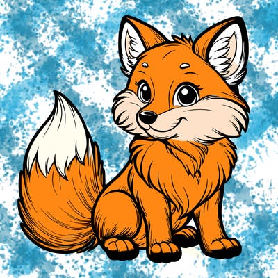 realistic fox