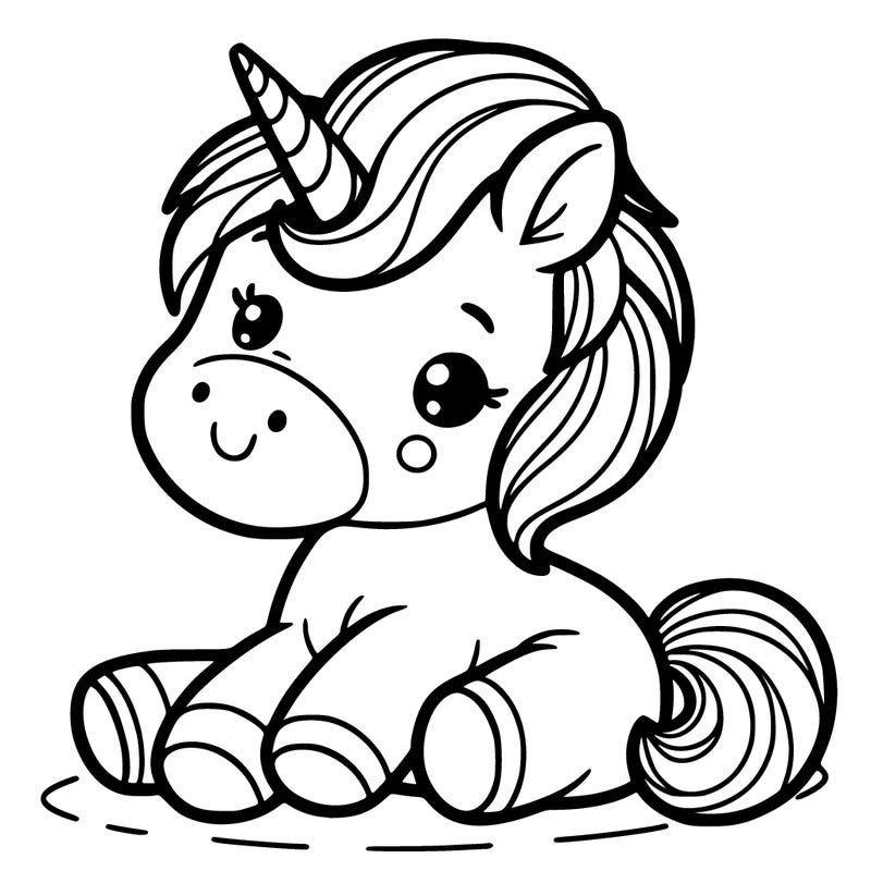 a baby unicorn