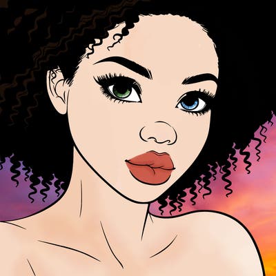 realistic black girl