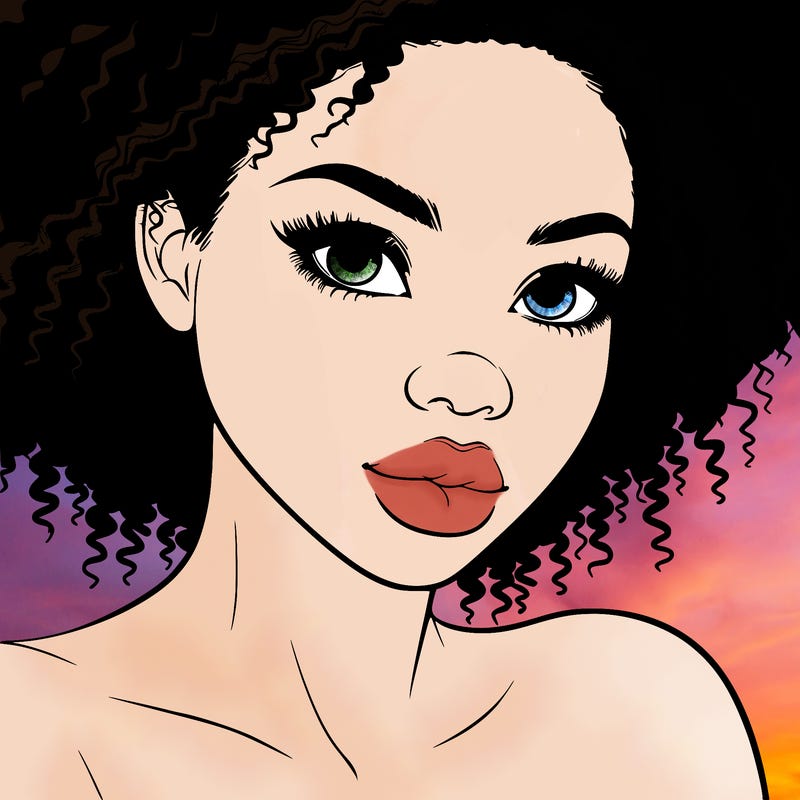 realistic black girl