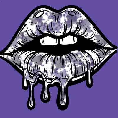 lips that look realistic and drip