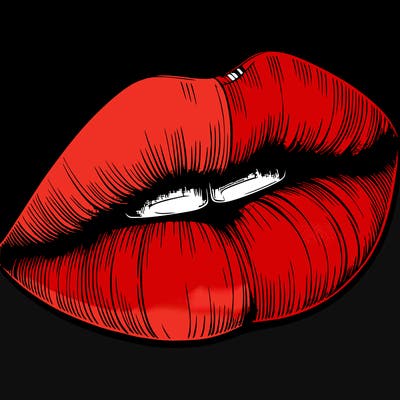 realistic lips