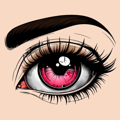 realistic eye