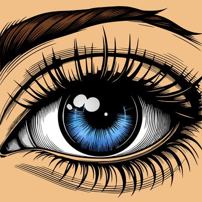 realistic eye