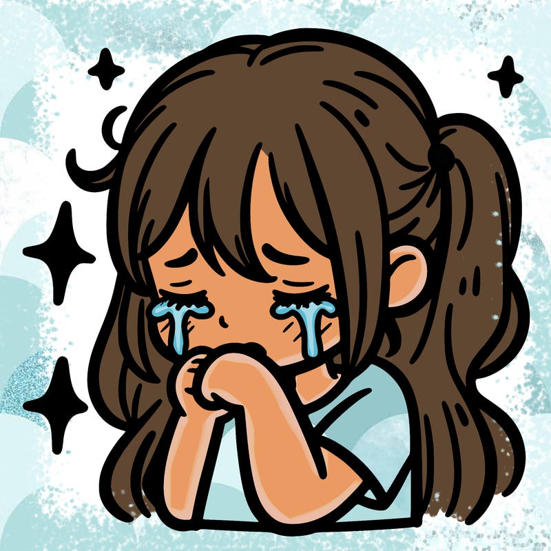 crying girl