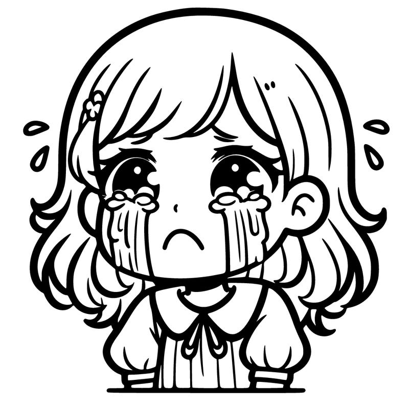 crying girl