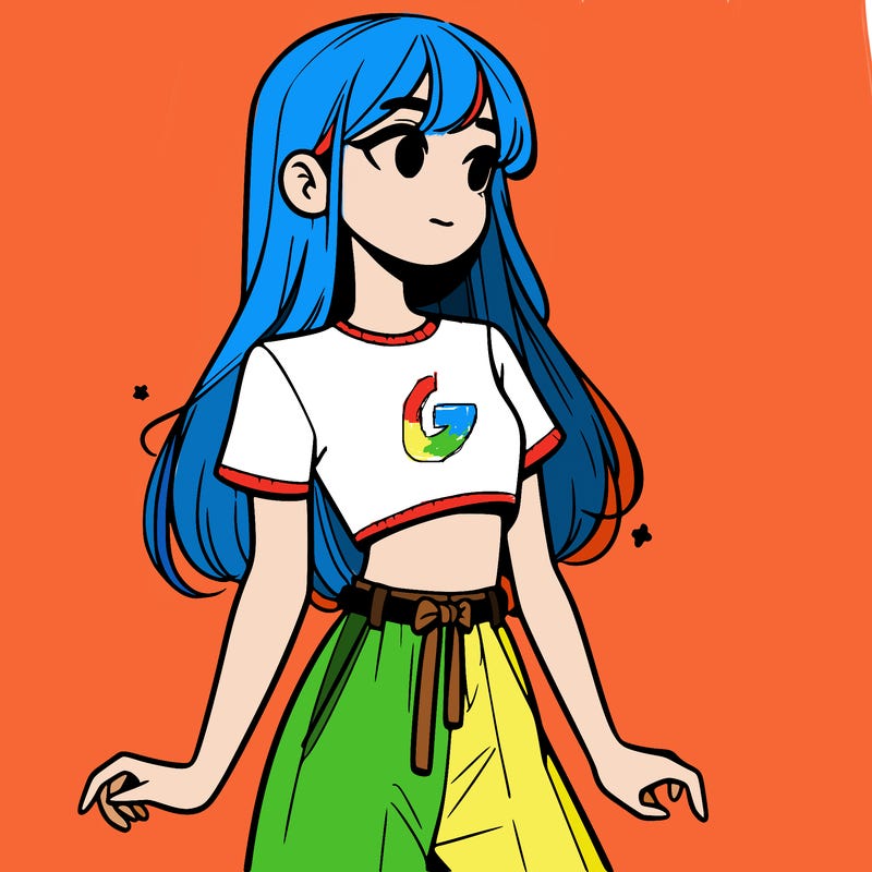 girl in a cute crop top